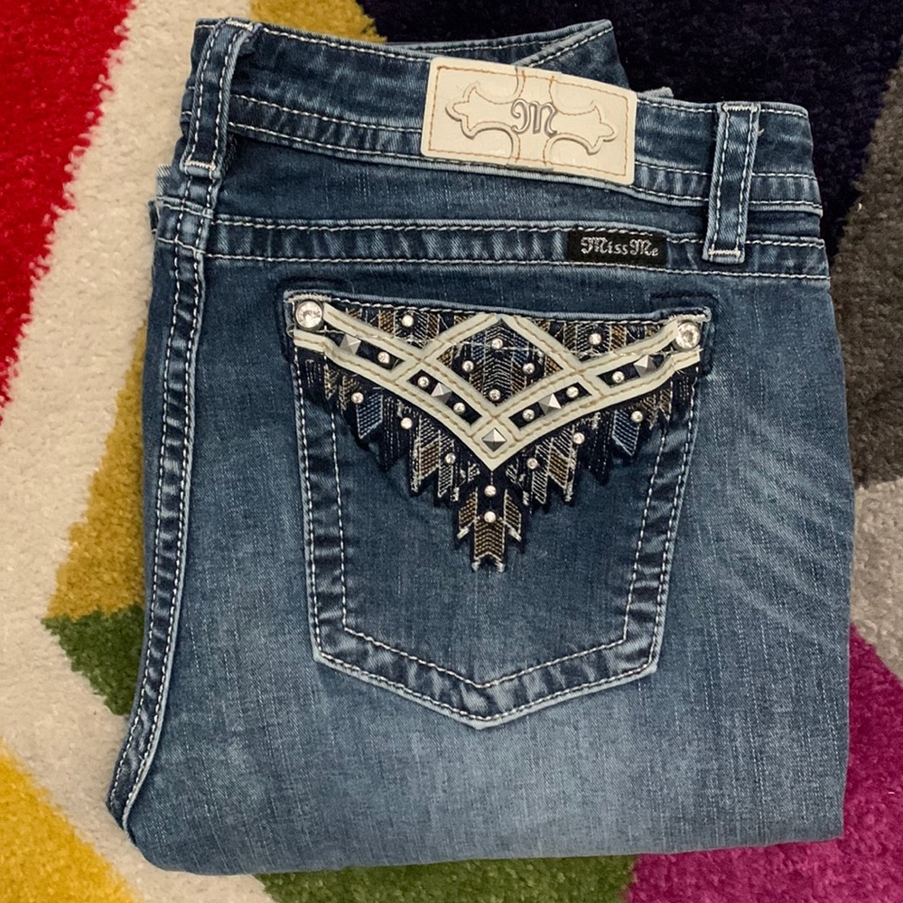 Miss Me Chloe Boot Cut Jeans 34